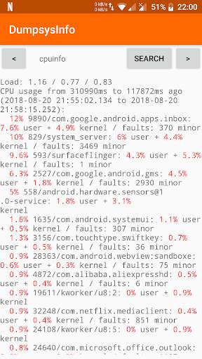 Run android online APK [root] DumpSysInfo from MyAndroid or emulate [root] DumpSysInfo using MyAndroid